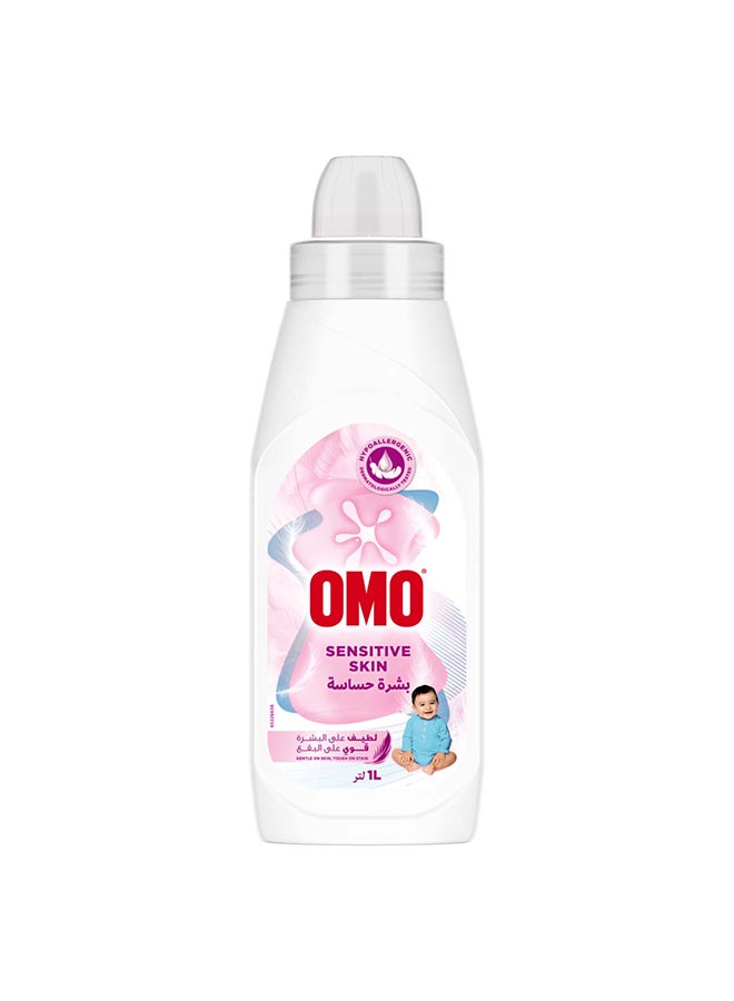 Omo Laundry Liquid Detergent, Gentle on Skin, Tough on Stains, 1L - Image 1